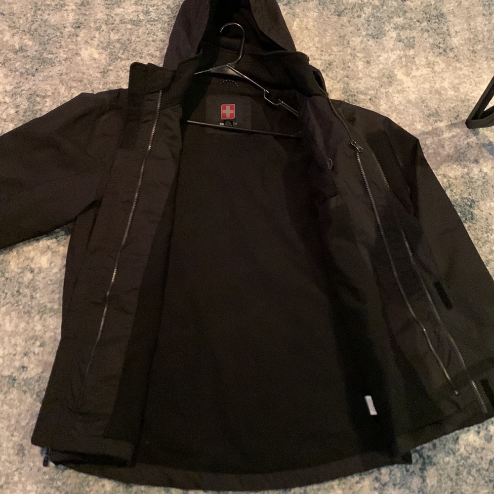 NWT SWISS TECH mens jacket with a hood - Picture 4 of 7